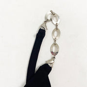 Chain Strap Slinky Asymmetrical Tank (M)