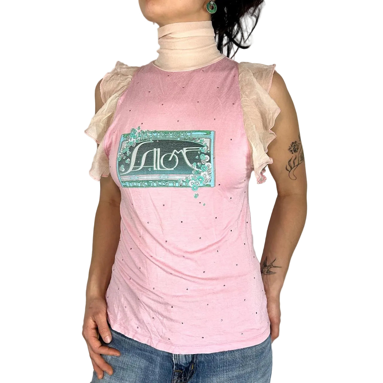 2004 D&G Dolce & Gabbana 'Salome' Top (S/M)
