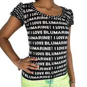 'I Love Blumarine' Vintage Top (S)
