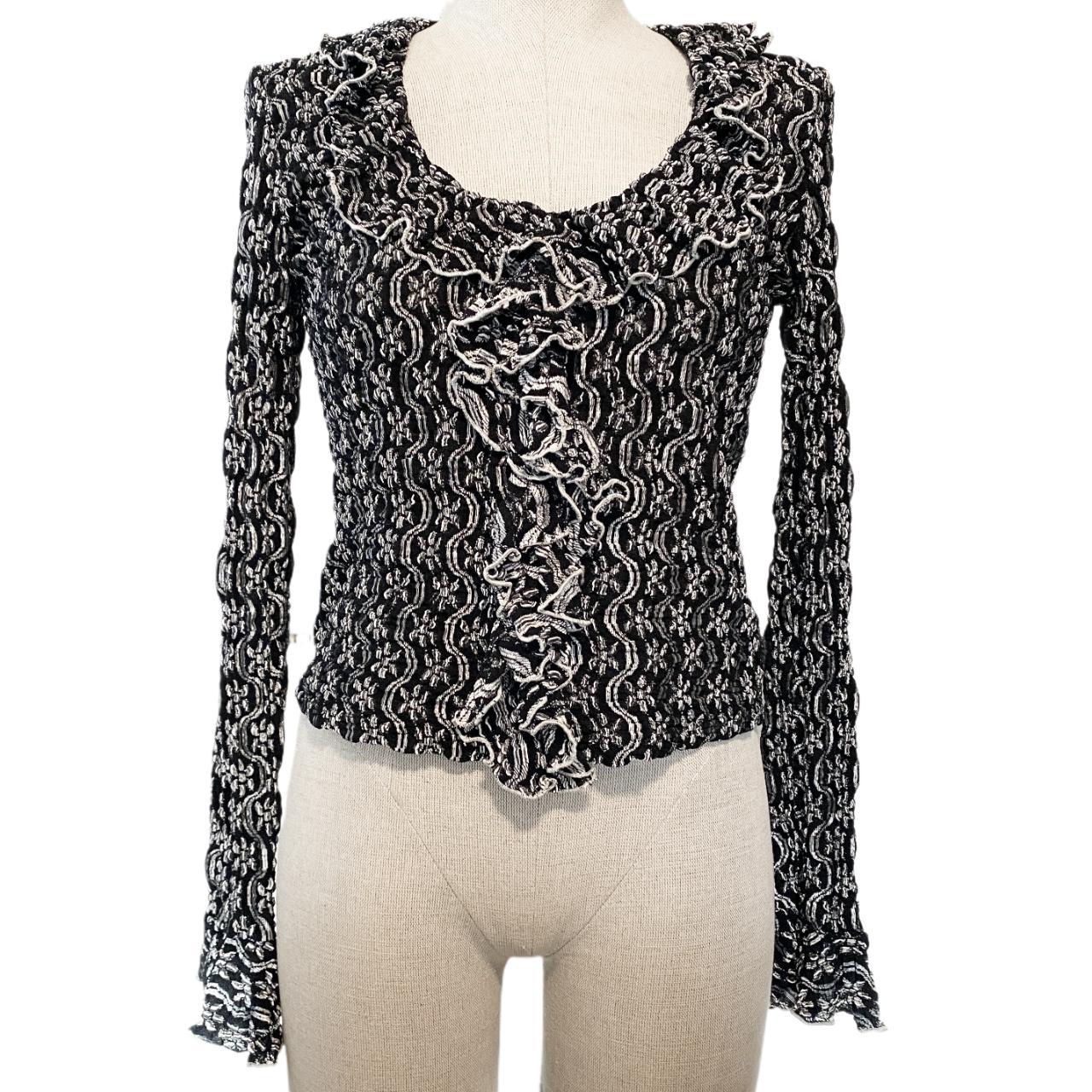 Daisy Lace Ruffle Top (S)