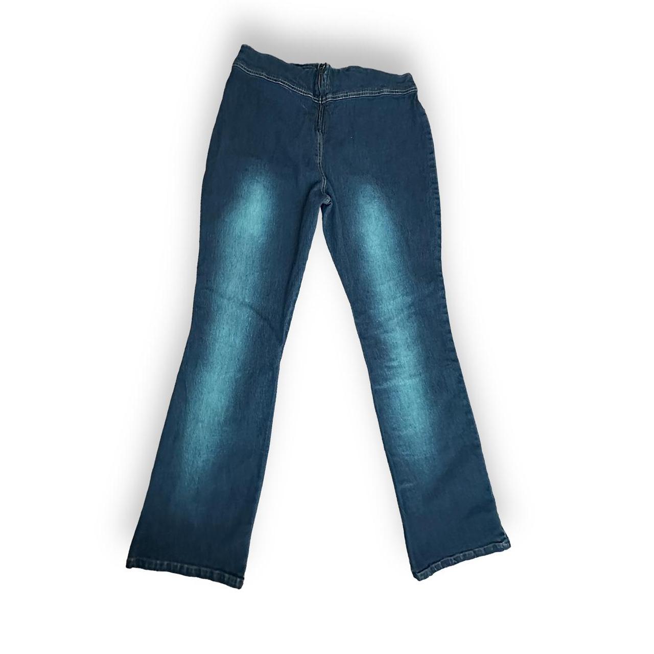 VTG Dark Wash Corset Pants (M)