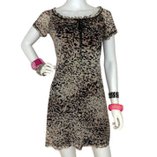 Blumarine Brown Leopard Dress (M)