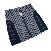 Y2K Euro Polka Dot Skirt (S)