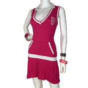 Blumarine Y2K Hot Pink Preppy Dress (M)