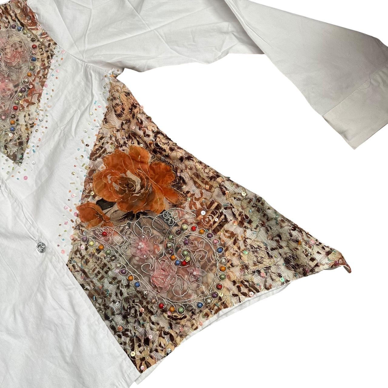 VTG 2000s Button Down White (M/L)