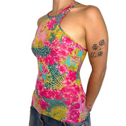 Versace Baroque Tropical Leopard Tank (XS/S)