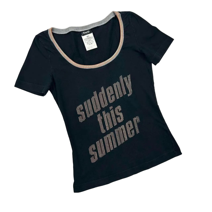 D&G Dolce & Gabbana "Suddenly This Summer" Top (S)