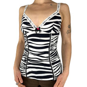 NWT D&G Y2K Zebra Tank Top (S)