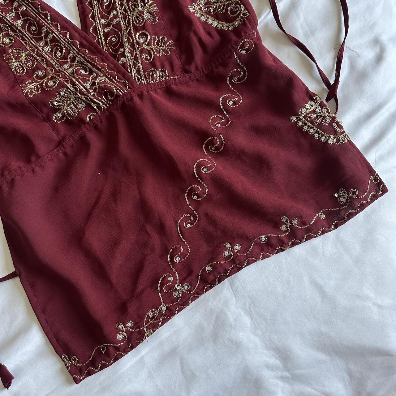 VTG Backless Halter Top (S/M)
