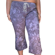 Y2k Tie-Dye Capri Pant (L)