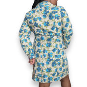 2000s Blue Floral Jacket (XL)