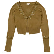 Gilded Candies Y2K Embellished Cardi (S)