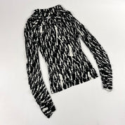 Versace Silhouette Long Sleeve Top (M)