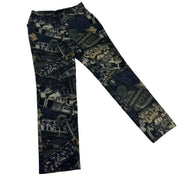 Vintage Euro Graffiti Pants (M)
