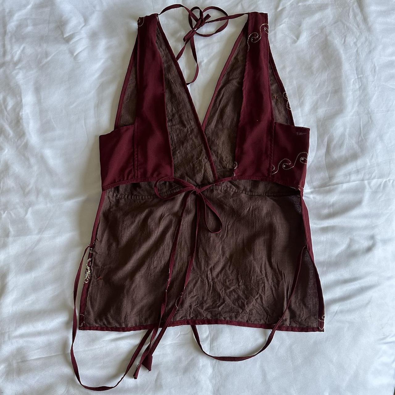 VTG Backless Halter Top (S/M)