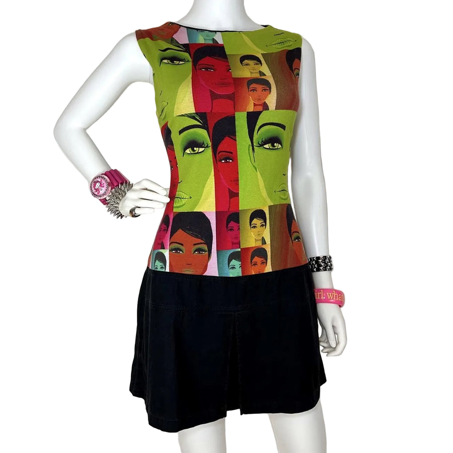 Custo Barcelona Pop Art Dress (S/M)