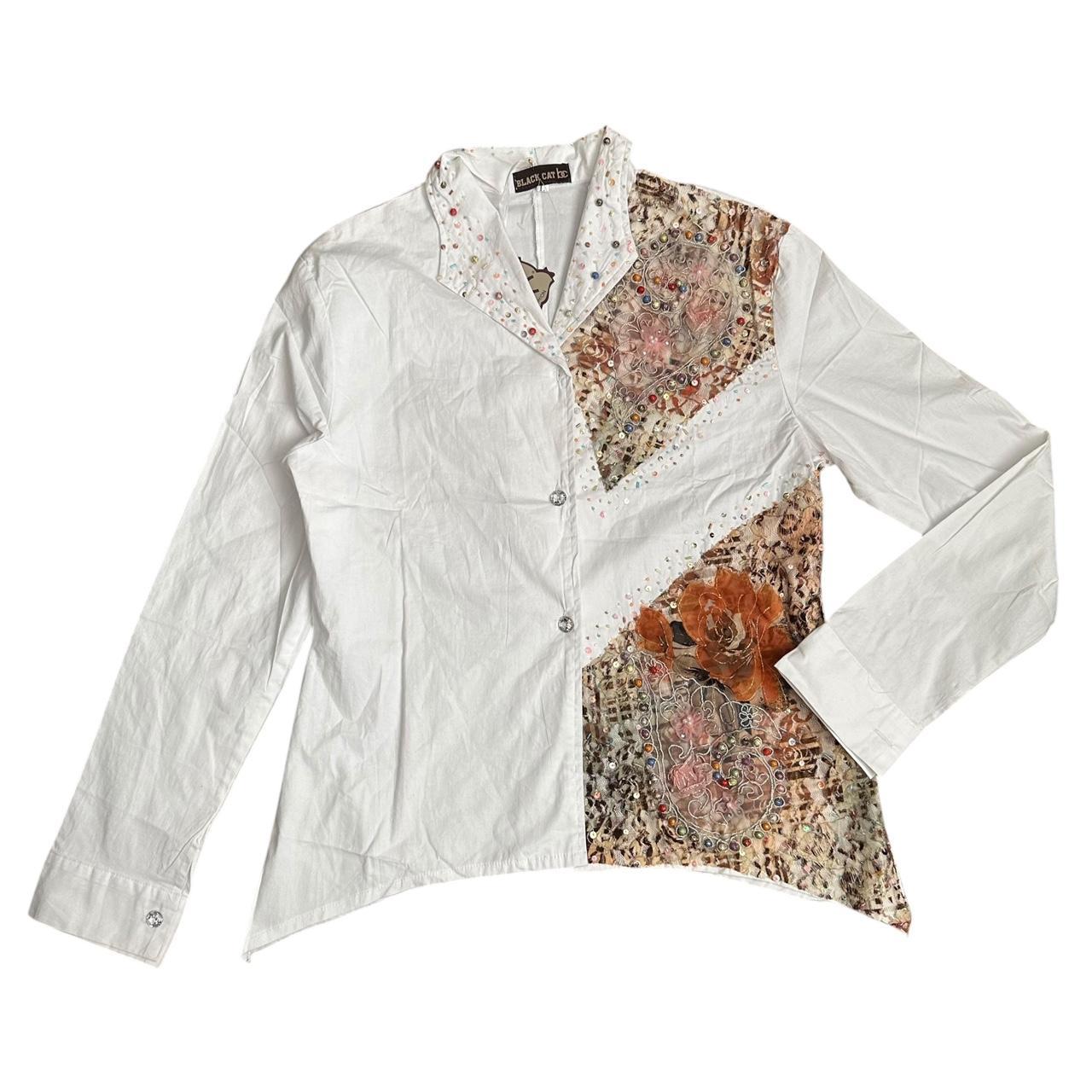 VTG 2000s Button Down White (M/L)