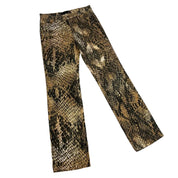 Just Cavalli Snakeskin Jeans (M)