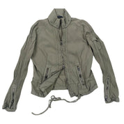 armani exchange double zip jacket (L)