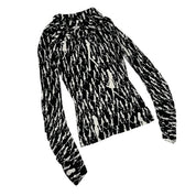 Versace Silhouette Long Sleeve Top (M/L)