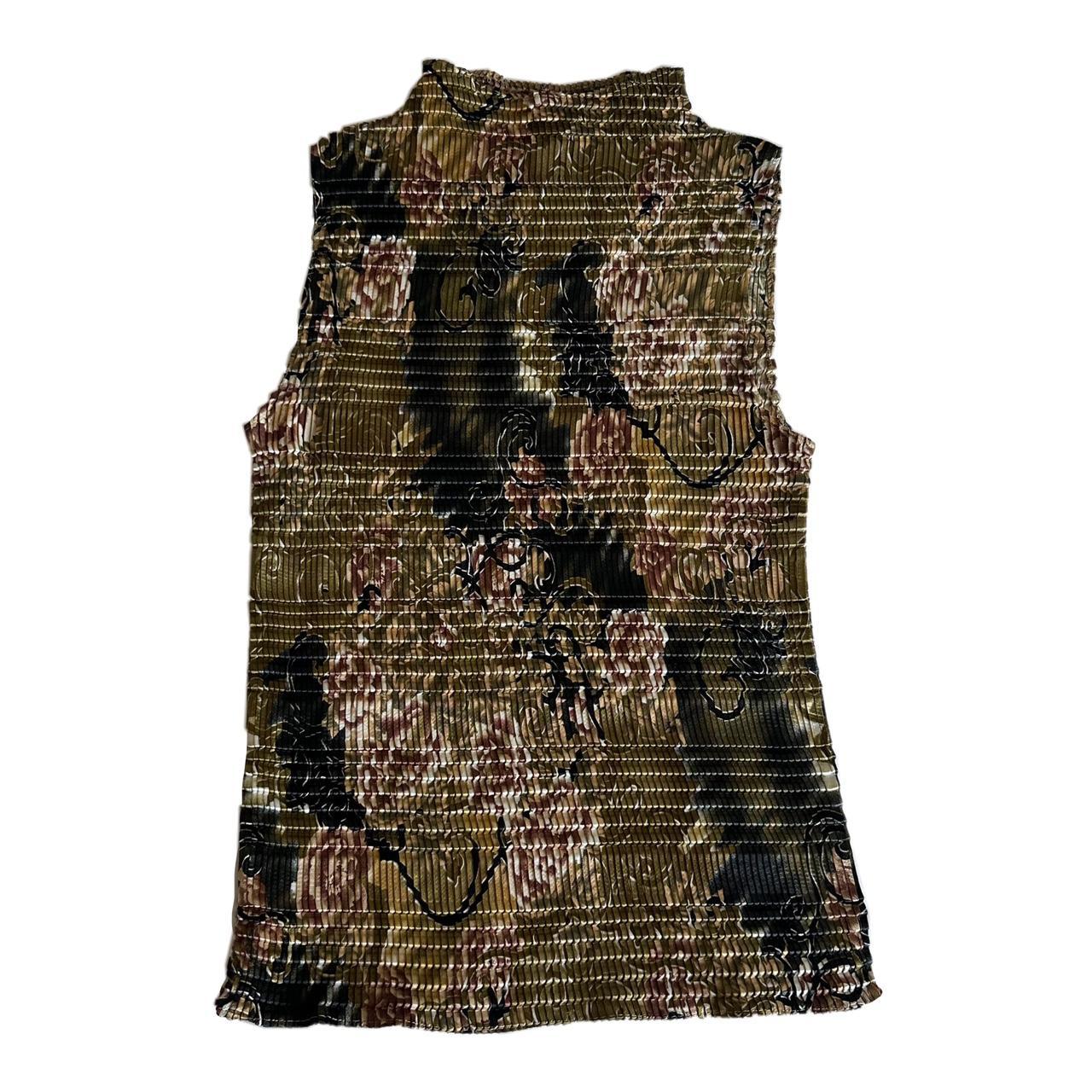VTG Satin Patterned Tank (L/XL)