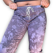 Y2k Tie-Dye Capri Pant (L)