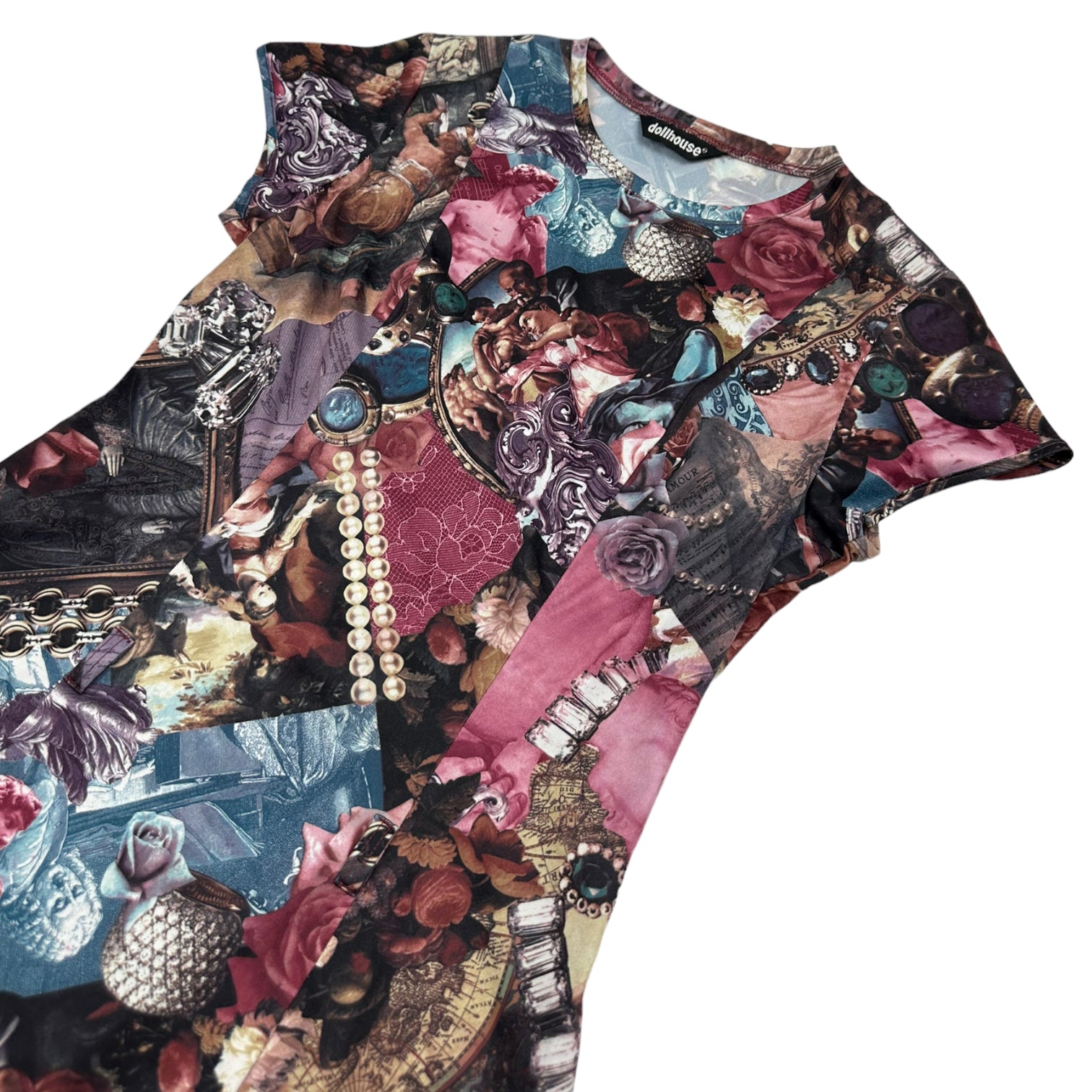 Digital Print Renaissance Dress