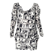 Miss Sixty Polaroid Shirt Dress (S)