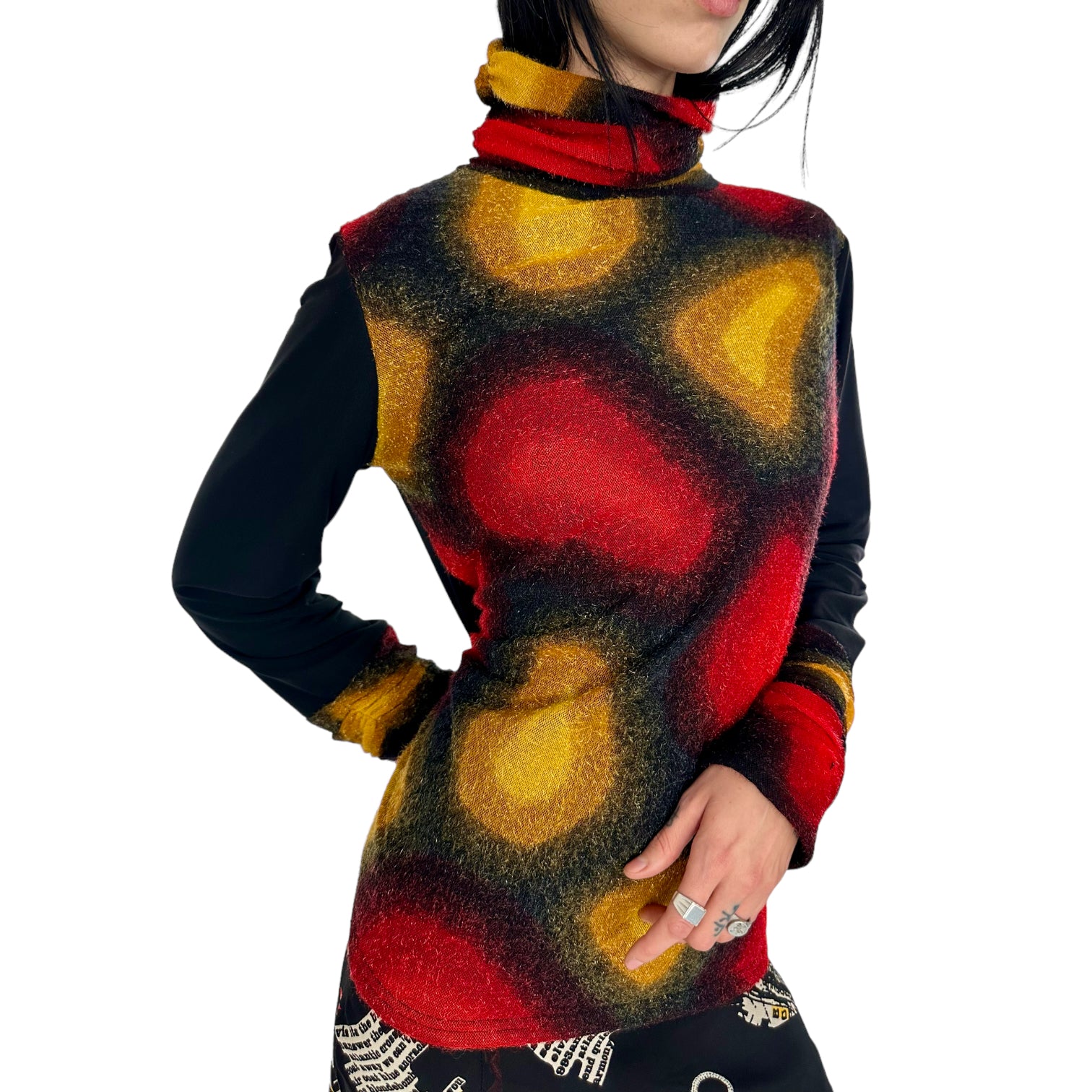Fuzzy Turtleneck Longsleeve (M/L)