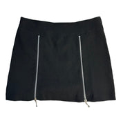 90s Double Zip Miniskirt (M)