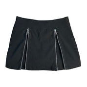 90s Double Zip Miniskirt (M)