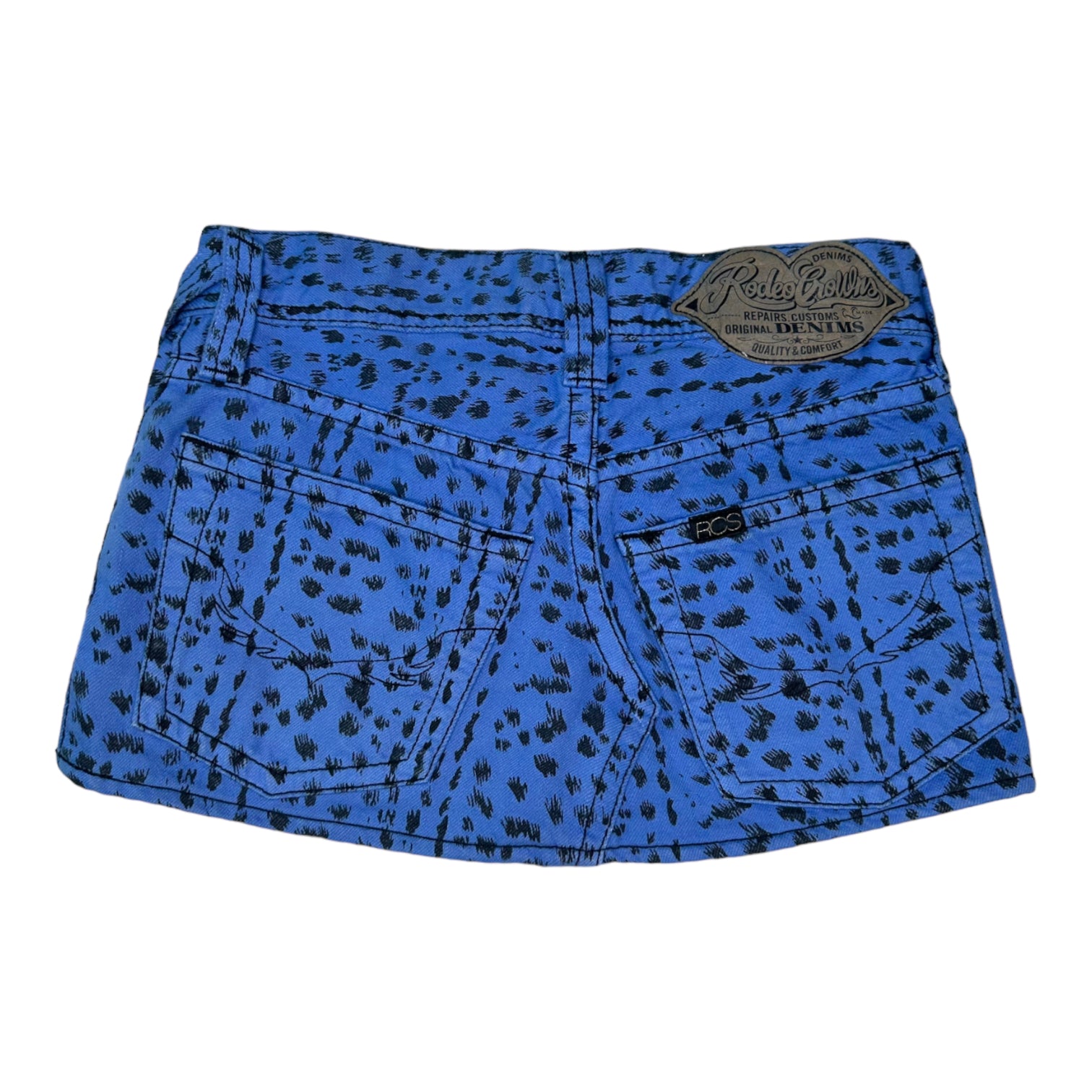 Rodeo Crowns Leopard Miniskirt [XS]