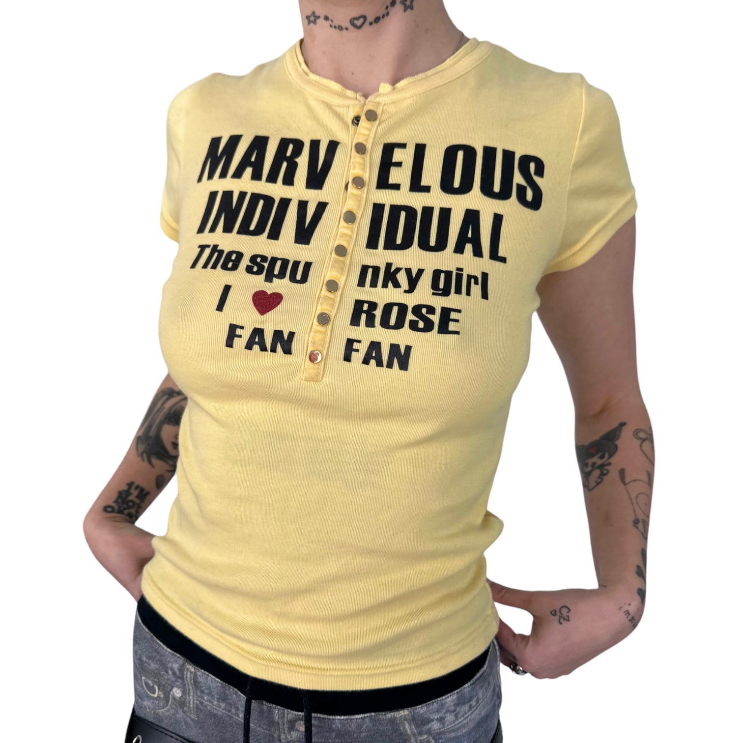 Funky Japanese Baby Tee (M)