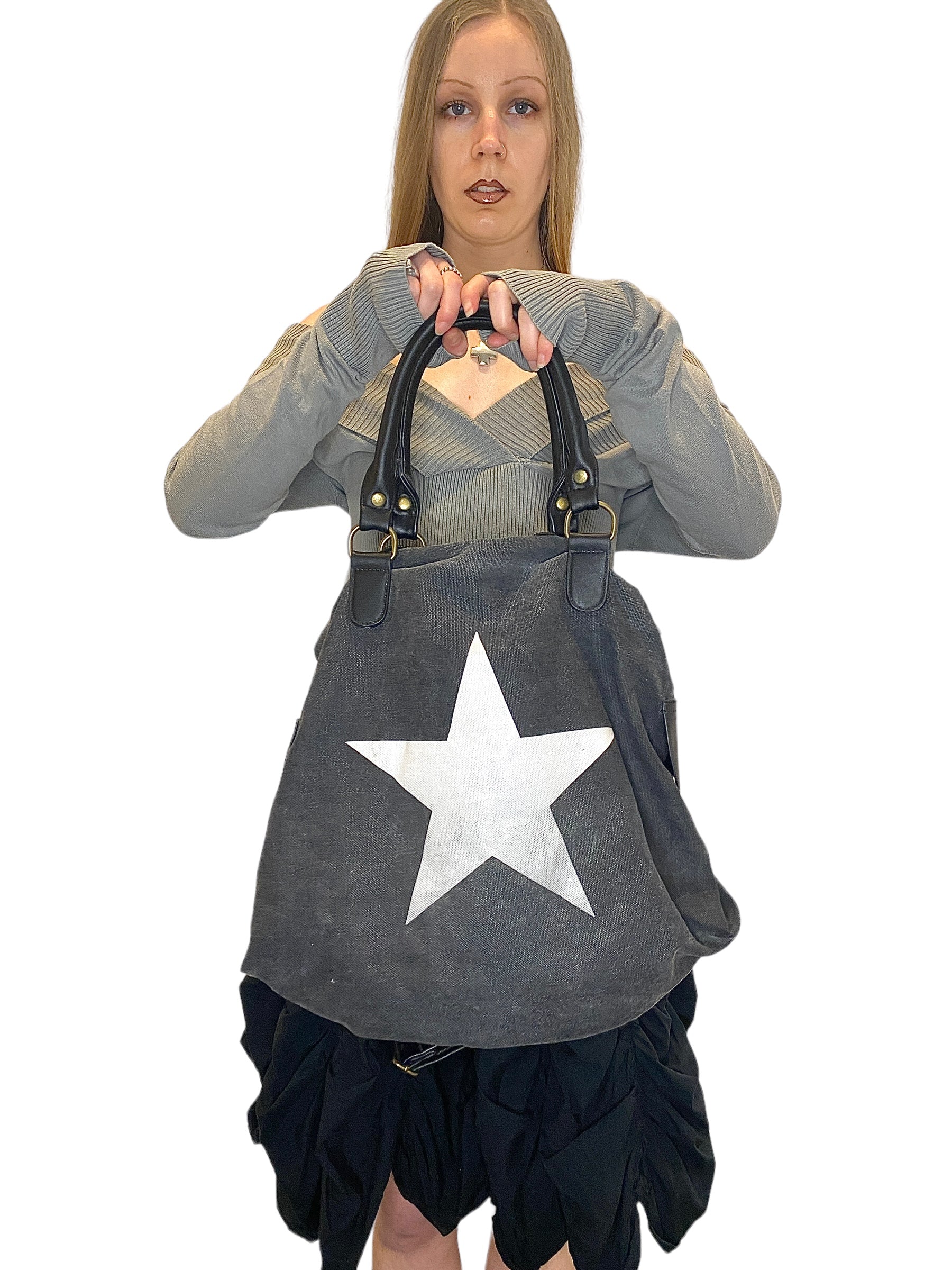 Deadstock Slouch Large Star Motif Bag