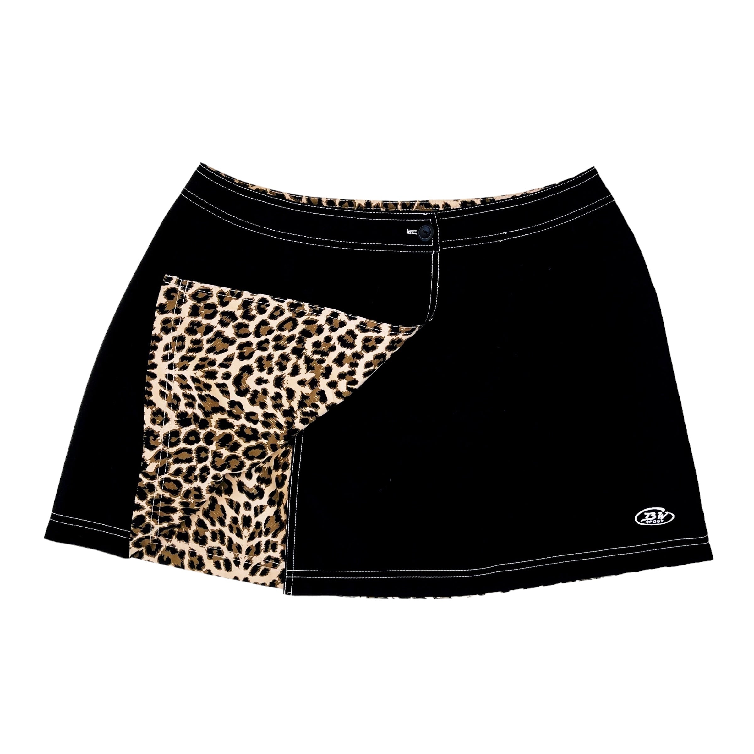90s Reversible Sporty Wrap Skirt (L)