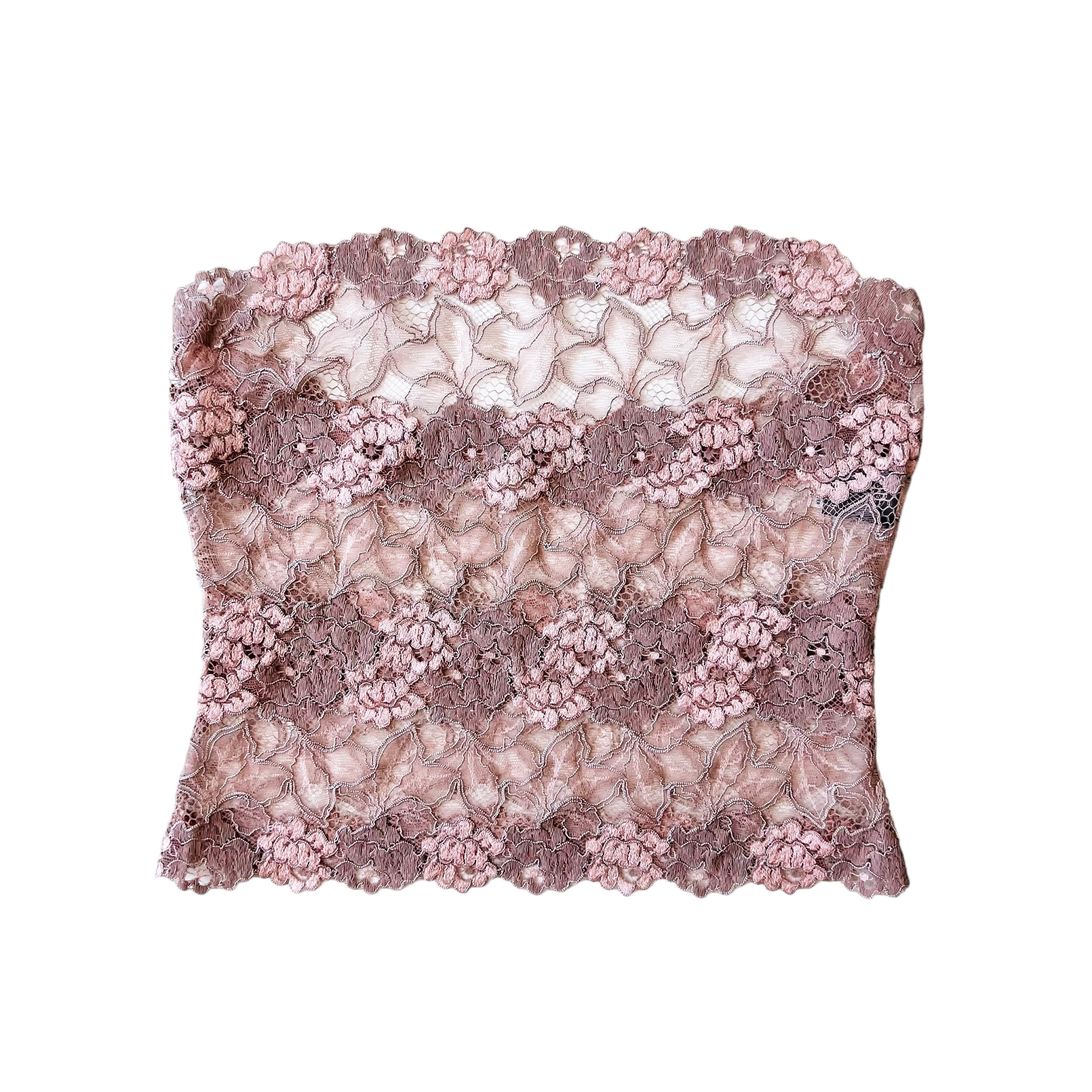 Sheer Lacy Tube Top (S/M)
