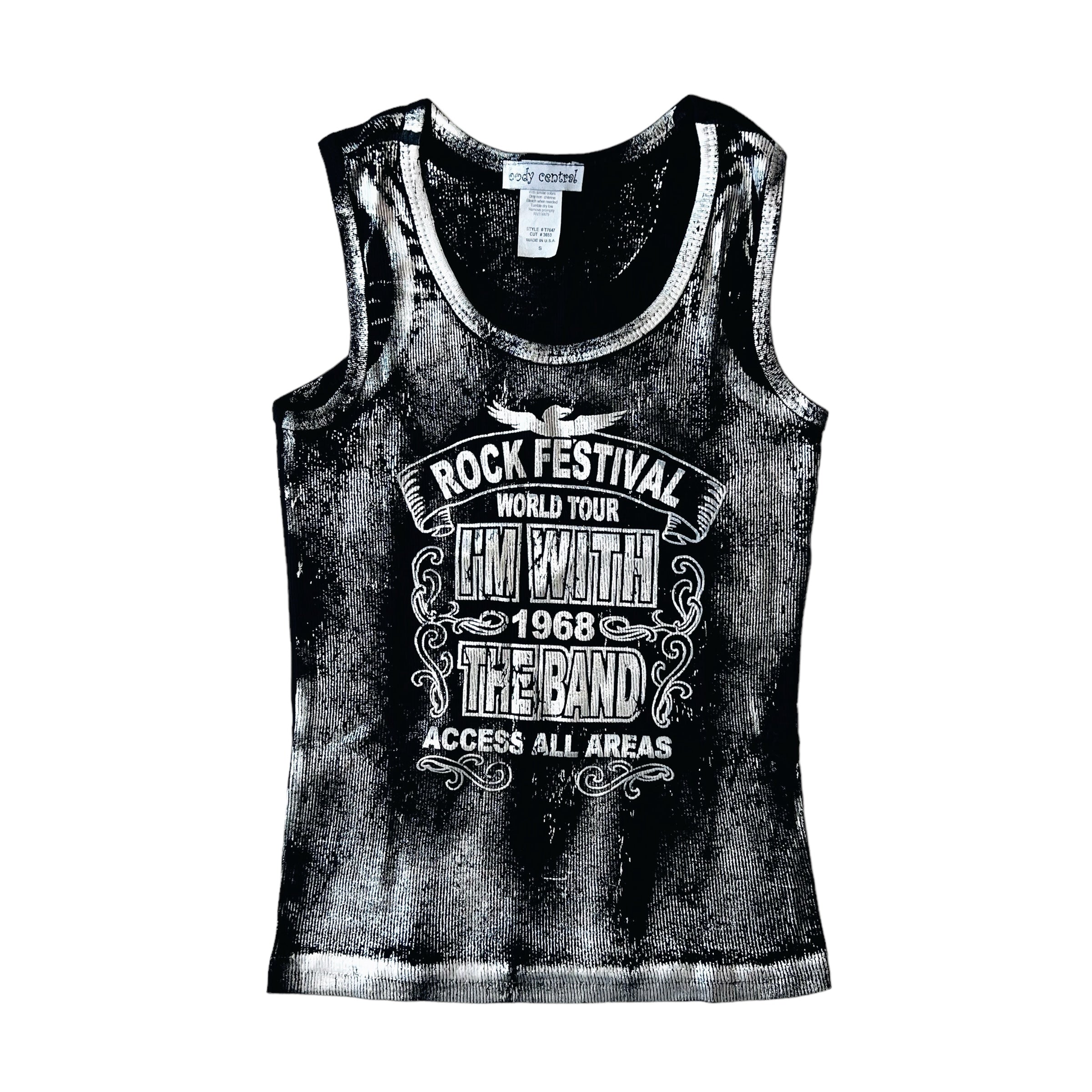 Early 2000s Rock Festival Tank (S) – Holy Thrift
