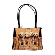 Rhinestone Puppy Purse