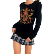 Ralph Lauren Coat Of Arms Sweater (S)