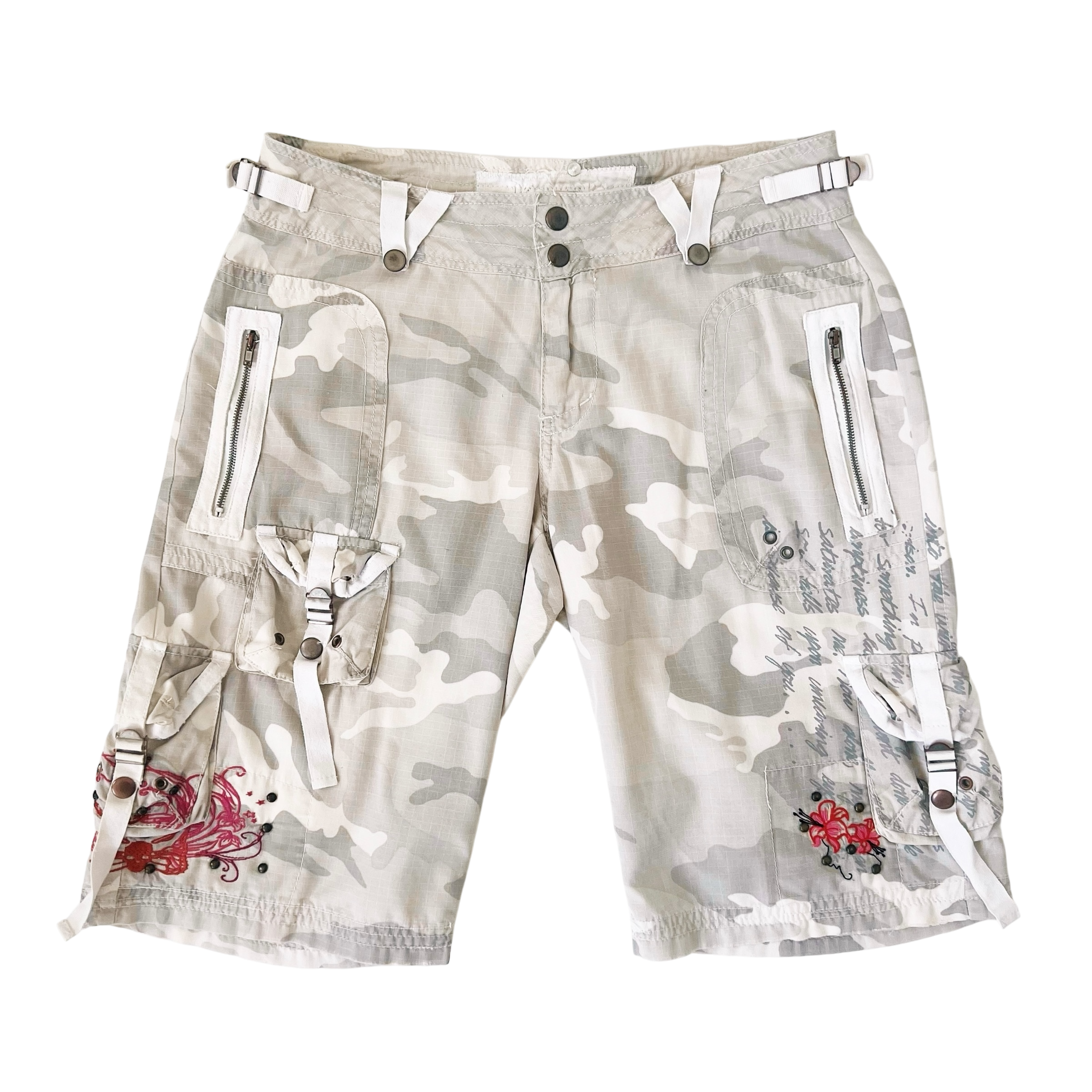 Da-Nang Camo Cargo Bermuda Shorts (S/M)