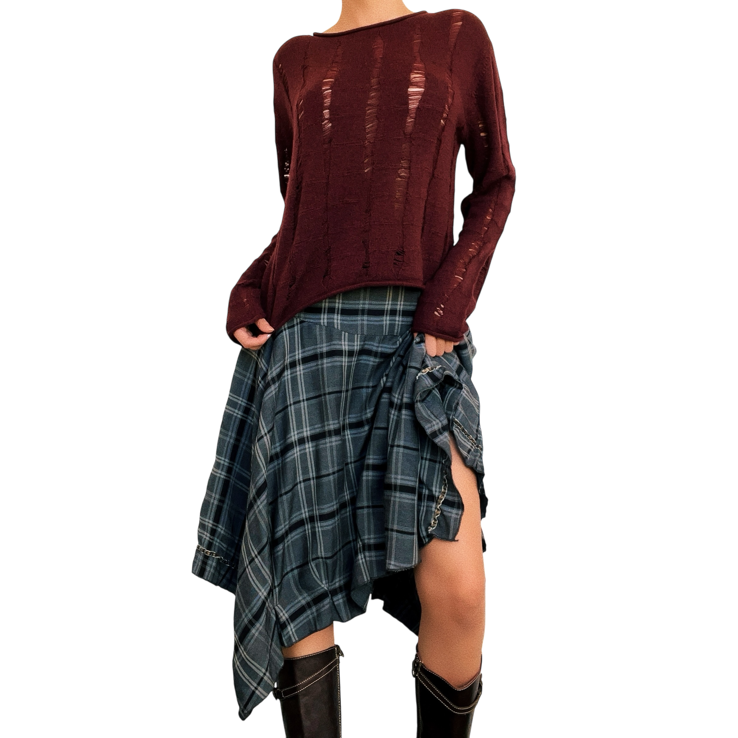 Alexander Wang Distressed Sweater (M)