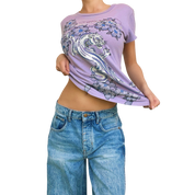 Ed Hardy Lavender Tee (S)