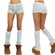 Arctic Knit Shorts & Leg Warmers (XS/S)