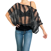 Sheer Slouchy Hybrid Top (S/M)