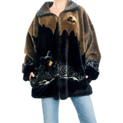 Vintage Fleece Bear Jacket (L/XL)