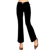 90s Black O Ring Pants (XS)