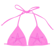 Pink Laced Bikini Top (XS-XL)