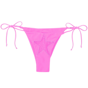 Pink Laced Bikini Bottom (XS-XL)
