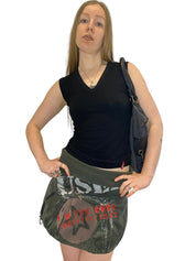 Y2K Miss Sixty Black V Neck Vest (M)