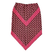 Silk Floral Handkerchief Skirt (S)